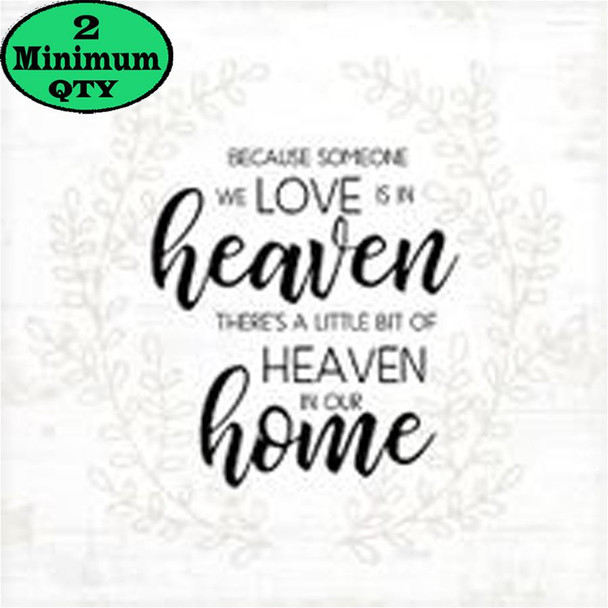 HEAVEN IN OUR HOME 12X12
