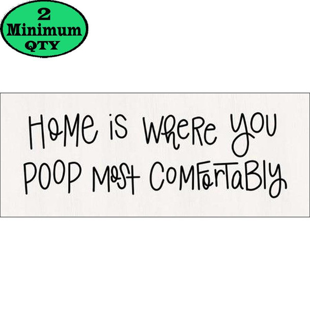 POOP AT HOME BLOCK