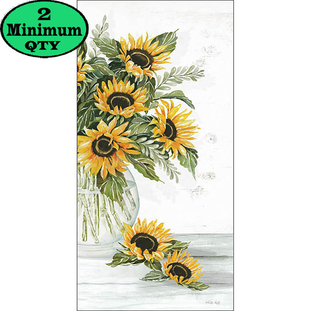 Fallen Sunflowers 12X24
