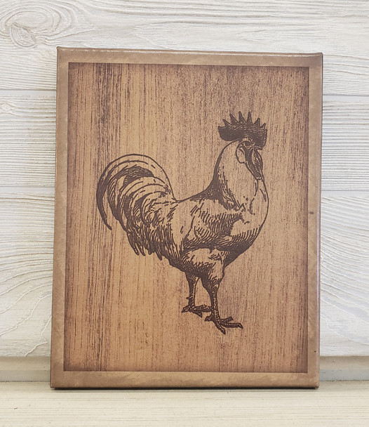 8X10 Rooster