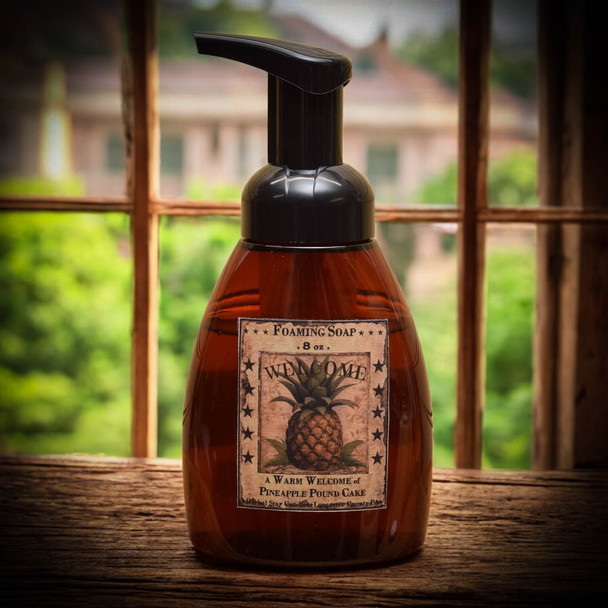 Pineapple Poundcake 8 oz Foaming Soap