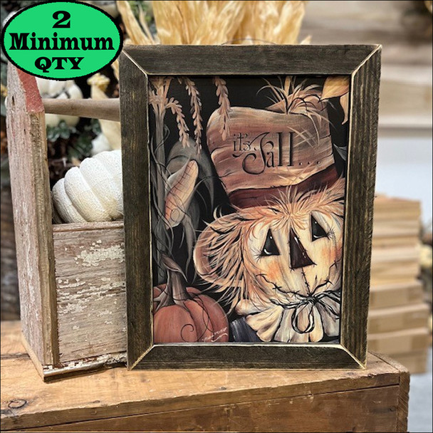 It's Fall Scarecrow 12x16