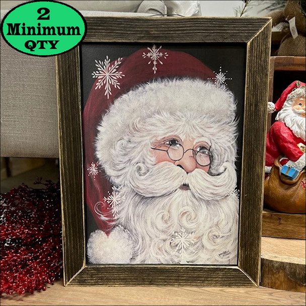 Old Tyme Santa 12x16