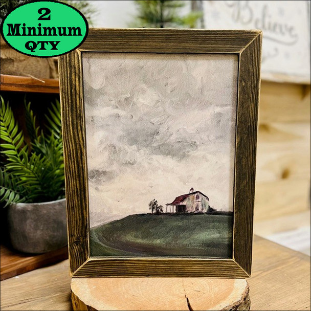 Visiting Grandma 12x16