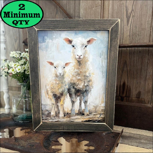 Mom and Mini 12x16
