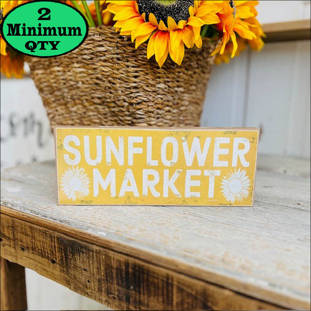 Market of Sunflowers Block