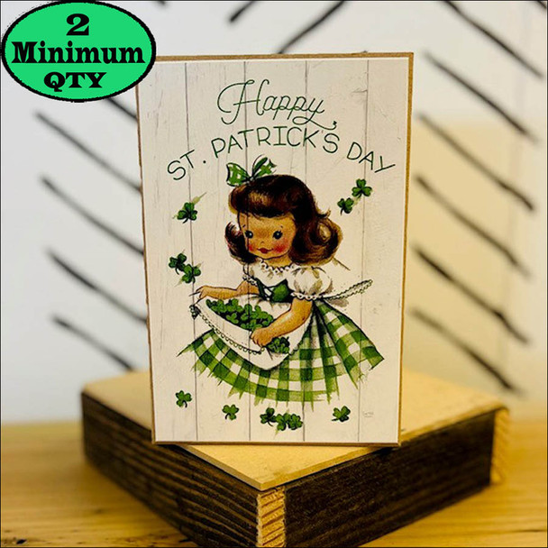 Retro St. Patrick's Day Block