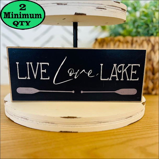 Live Love Lake Block