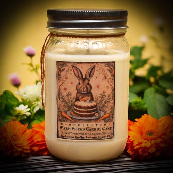 Carrot Cake Jar Candle - 16 oz