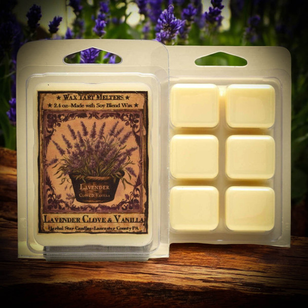 Lavender, Clove, and Vanilla Mini Pack of Tarts-2.4 oz