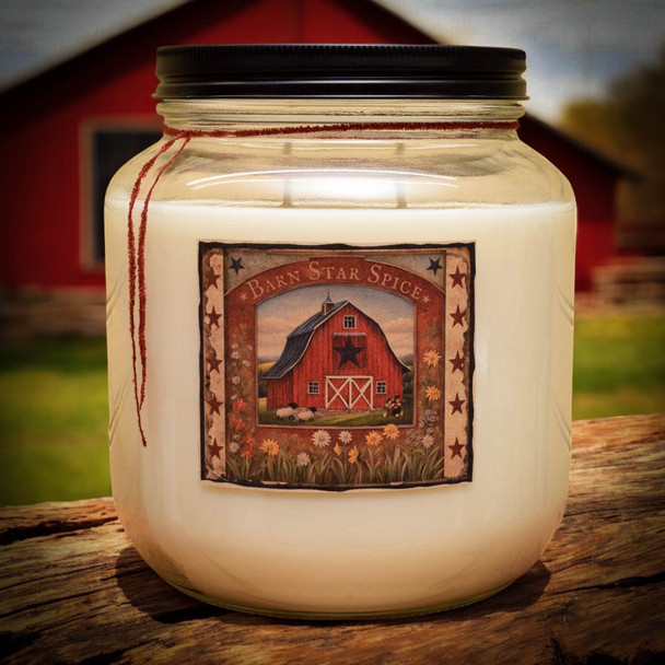 Barn Star Spice Jar Candle- 64oz