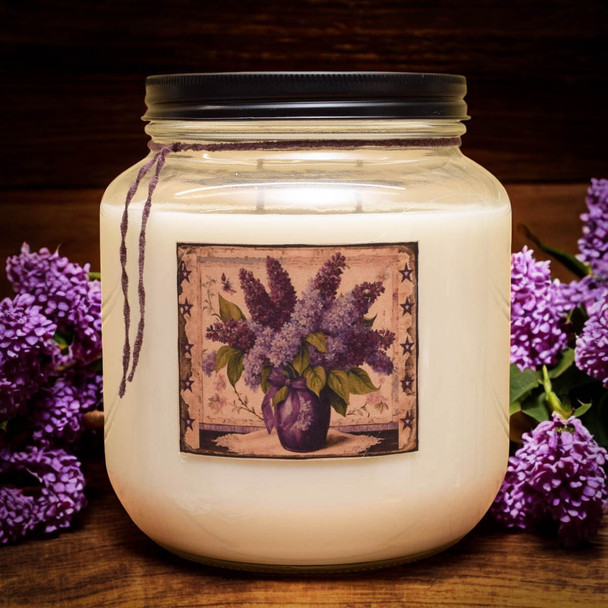 Lilacs & Linen Jar Candle- 64oz
