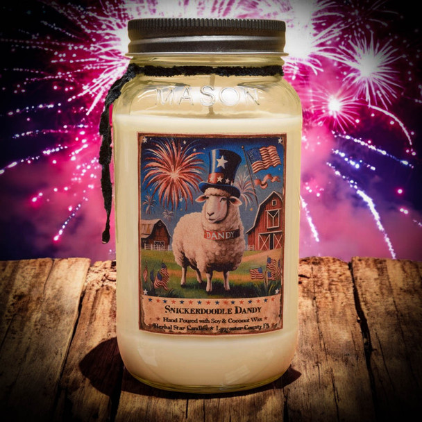 Snickerdoodle Dandy Jar Candle- 24oz