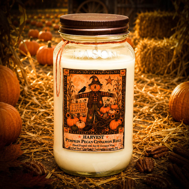 Harvest Jar Candle- 24oz