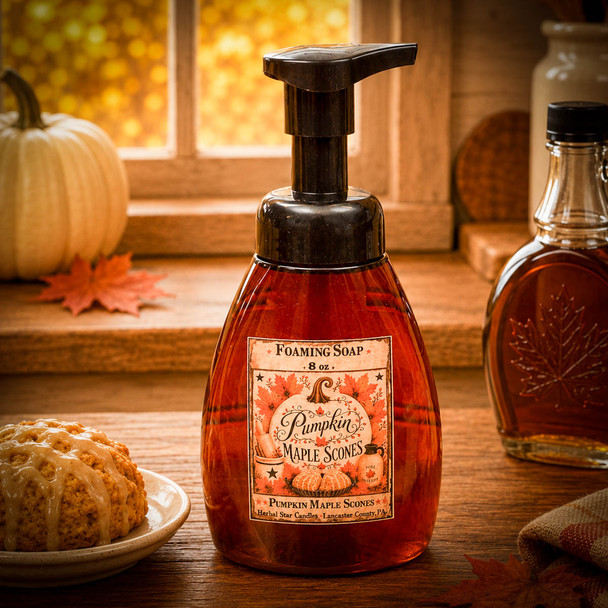 Pumpkin Maple Scones 8oz Foamer Soap