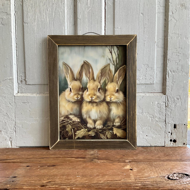 Bunny Family 12X16