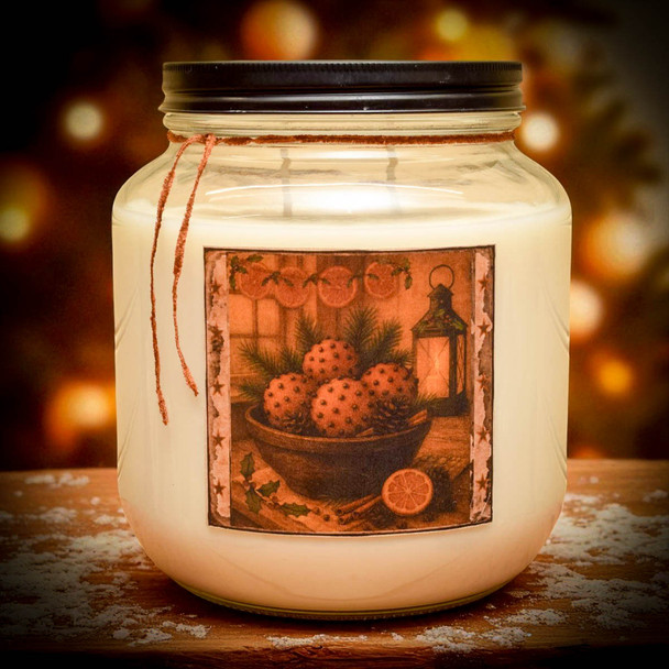 Orange Clove Jar Candle- 64oz