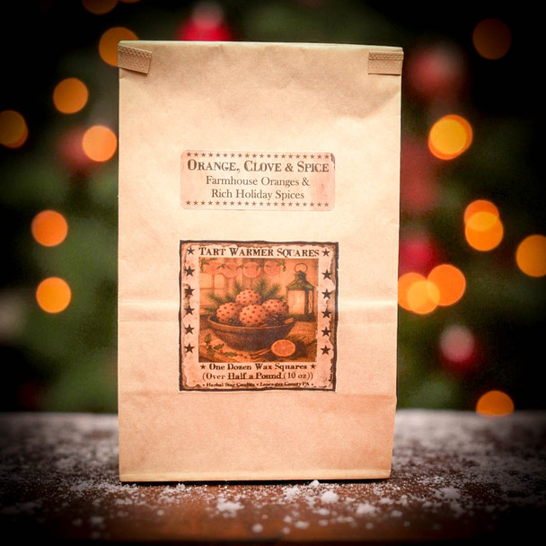 Orange Clove Bag of 12 Tarts-10 oz