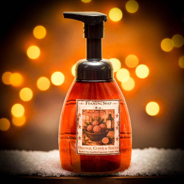 Orange Clove 8oz Foamer Soap