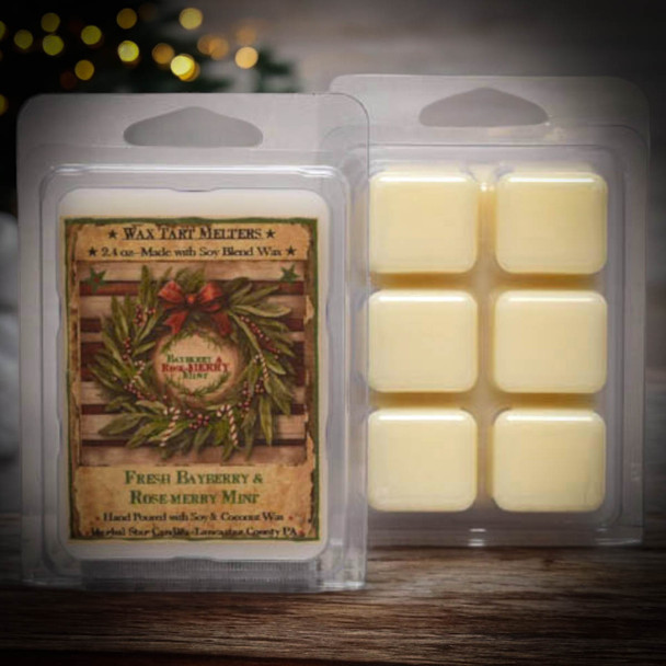 Bayberry & Rosemerry Mint Mini Pack of 6 Tarts- 2.4oz