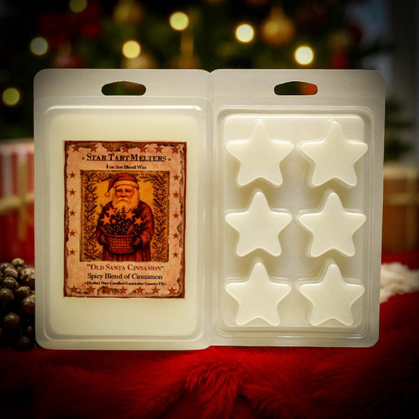 Old Santa Cinnamon 4 oz Star Tart Wax Melter
