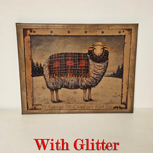 11X14 Sheep O' Tidings