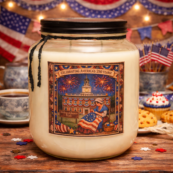 250th Celebration Jar Candle- 64oz