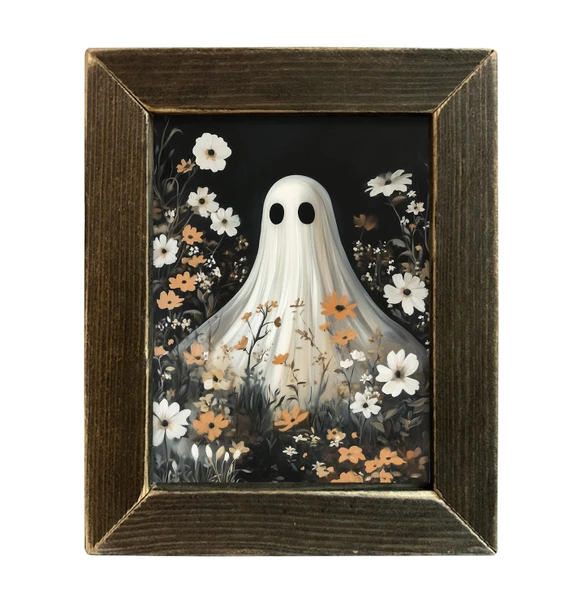 Floral Ghost 8x10