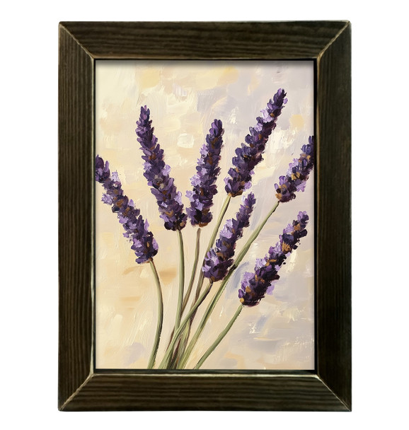 Lavender Stems 12x16