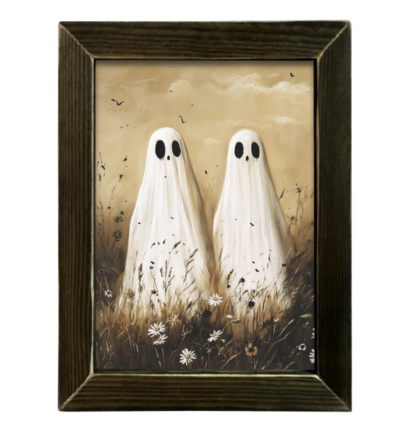 Two Ghost Friends 12x16