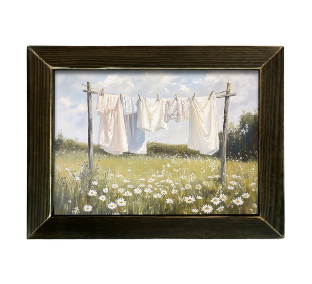 Daisy Laundry 12x16
