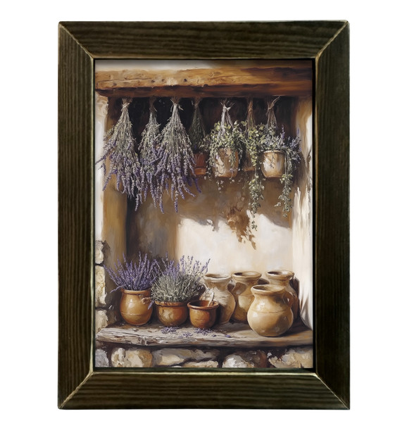 Hanging Lavender 12x16