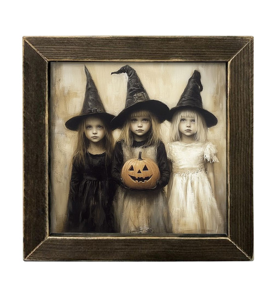 Pumpkin Spell Sisters 12x12