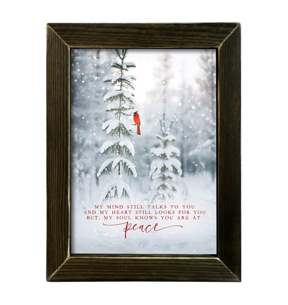 Peaceful Cardinal 12x16