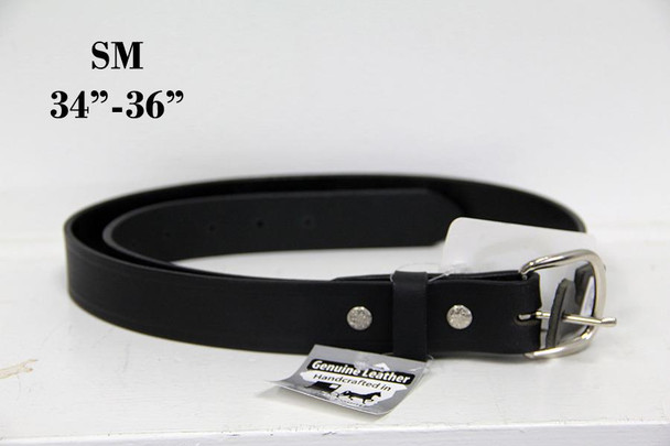 1 1/4 Econ Belt Black-Sm