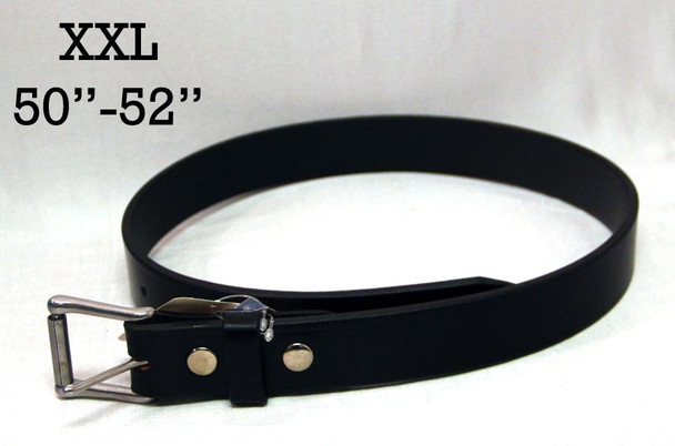 1 1/2" Plain Work Belt XXL Black