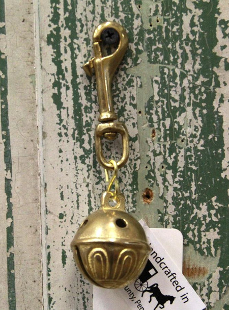 Solid Brass Bell W/Snap