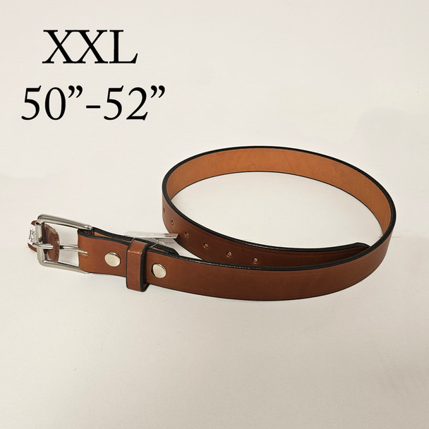 1 1/2 Plain Work Belt XXL Chestnut