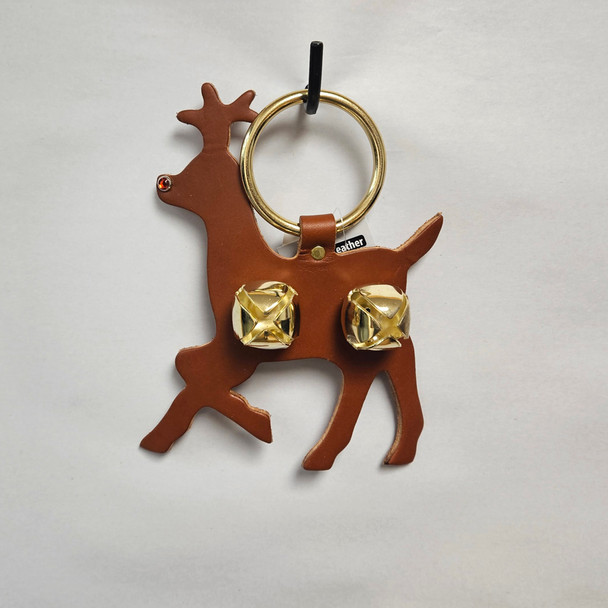 Chestnut Reindeer W/Crystal