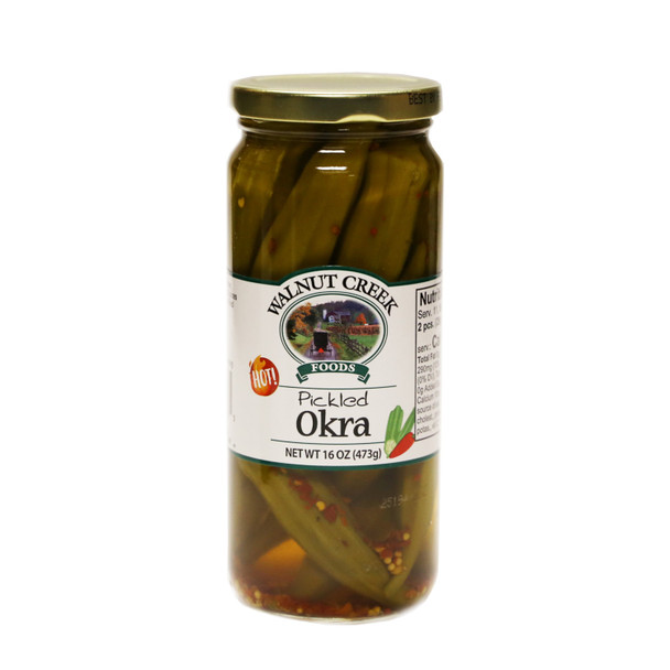 Okra - Hot Pickled Pint