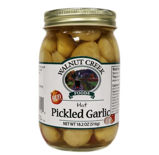 Garlic - Hot Pickled Pint