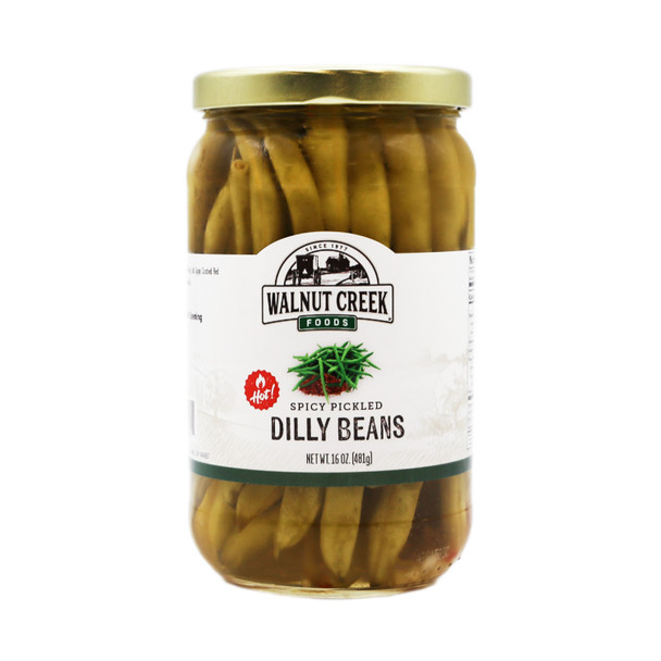 Dilly Beans-Hot Spicy Pickled Pint