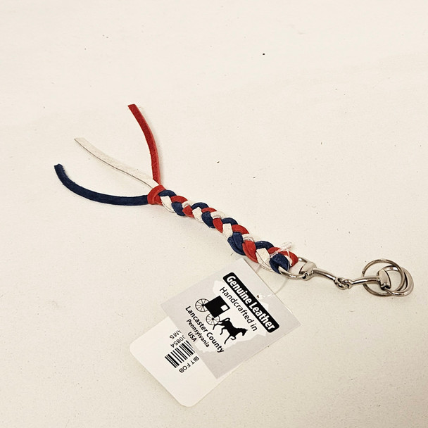 American Silver Bit Fob