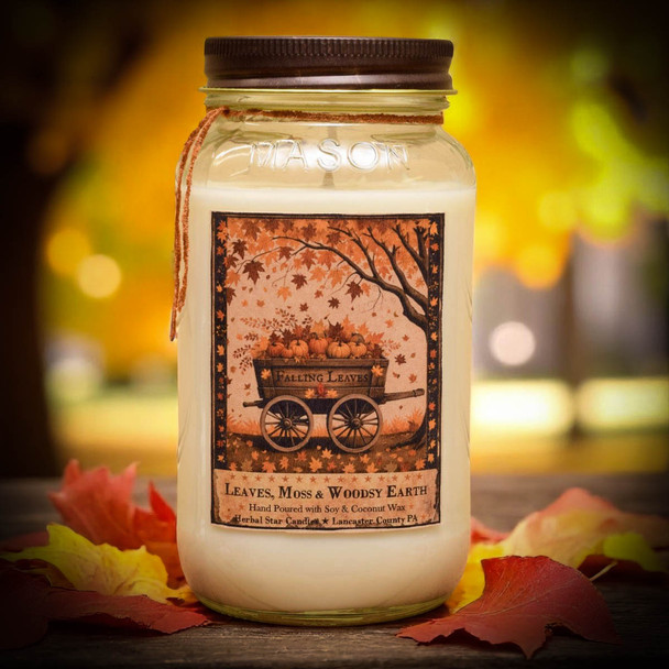 Falling Leaves Jar Candle 24oz