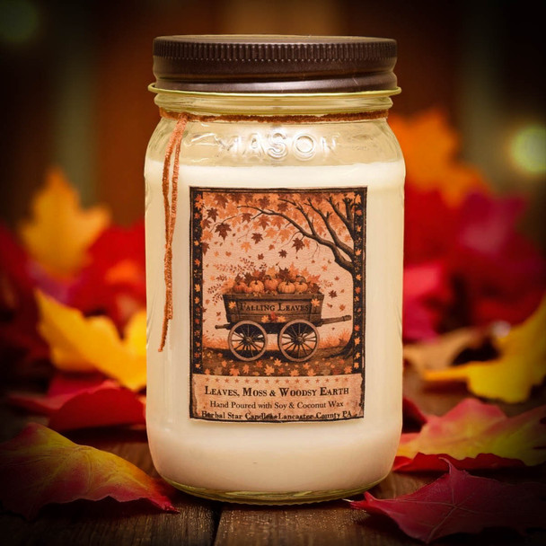 Falling Leaves Jar Candle- 16oz