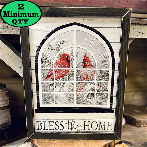 Bless My Home 18x24