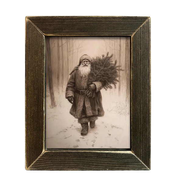 Etching Of St Nick 8x10