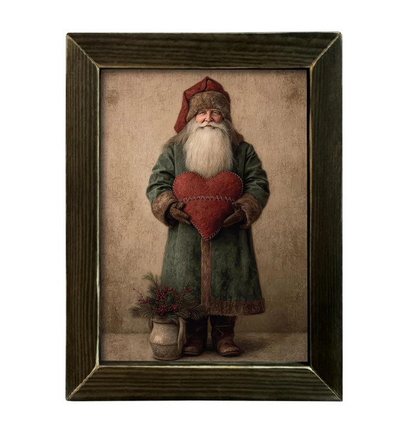 Folk Art St Nick 12x16