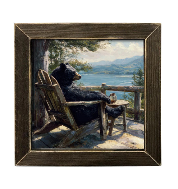 Lake Views Bear 12x12