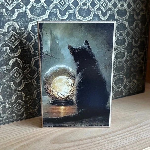 Watcher of The Moon 4X6 Block